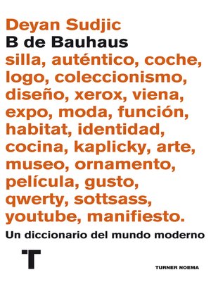 cover image of B de Bauhaus